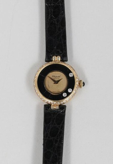 Chopard 18k Happy Diamond watch