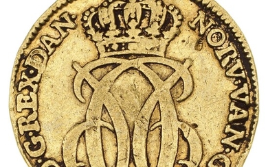Christian VI, Ducat 1740 (“Guinea Ducat”), H 3, S 1, F 248,...
