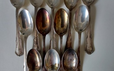 Coffee spoon (12) - .800 silver