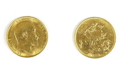 Coins, Great Britain, Edward VII (1901-1910)