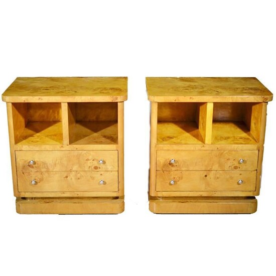 Couple of Art Deco Style Bedside Tables