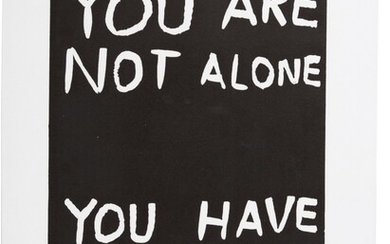 DAVID SHRIGLEY | YOU ARE NOT ALONE; AND LANGUAGE