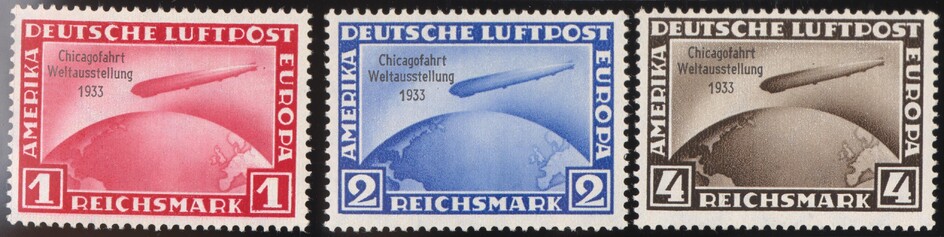 ** - D.Reich Zepp. Flug Nr. 496/98 (Chicagofahrt 1933)