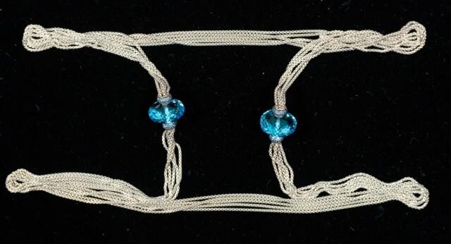 David Yurman Sterling Multi-Strand Necklace