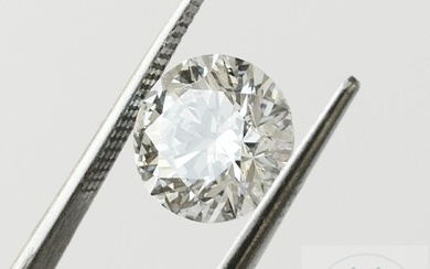 Diamant de haute qualité 2.65ct G VS1 avec certificat IGI Diamant cultivé en laboratoire Forme...