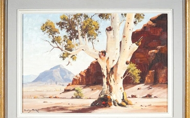 Dudley Parker (1914 - 1989) - Akaroola Country 33.5 x 49 cm (frame: 49 x 64 x 4 cm)