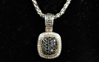 EFFY Sterling and 18k Diamond Necklace