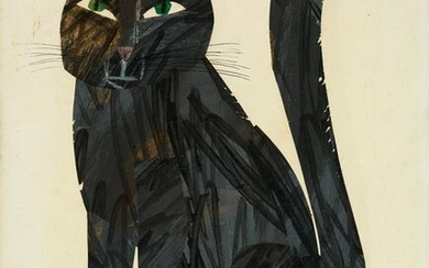 ERIC CARLE. Black Cat. [CHILDREN'S]