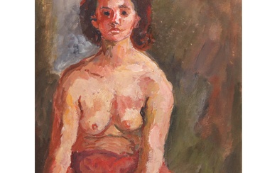 Elio Romano (Trapani 1909-Catania 1996) - Nudo di donna