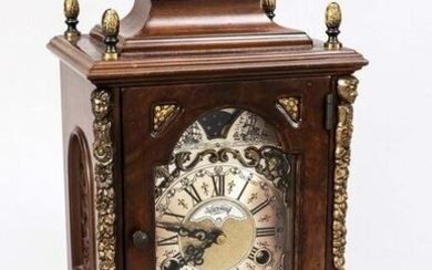 English table clock, 20th c.