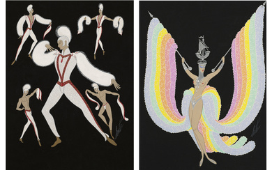 Erté (1892-1990) Maquettes de costumes