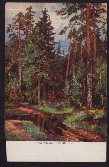 Estonia, Russia - German Occupation I World War postcard - Reval 1918