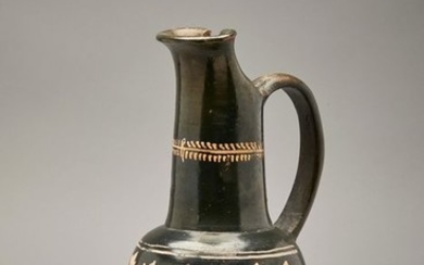 Etruscan Ceramic FALISCAN OINOCHOE - 29.5×13×13 cm - (1)