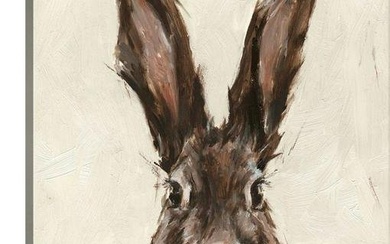 European Hare Canvas Reproduction Print By Ethan Harper