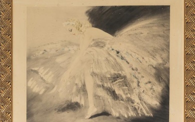 Louis Icart (1888-1950) Fairy dancer 1939 misure lastra 47,6x56,2 puntasecca...