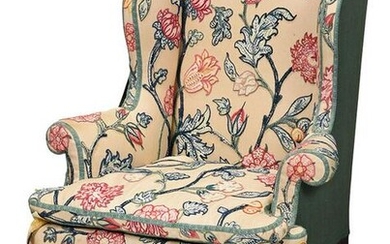 Fine Queen Anne Walnut Easy Chair