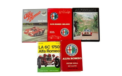 Five Titles Relating to the Alfa Romeo Marque No Reserve