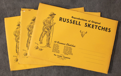 Folios: Reproductions Of Original Russell Sketches