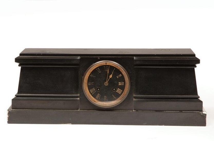 French Carved Slate Clock Base