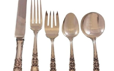 French Renaissance by Reed & Barton Sterling Silver Flatware Set 8 Service 40 pc