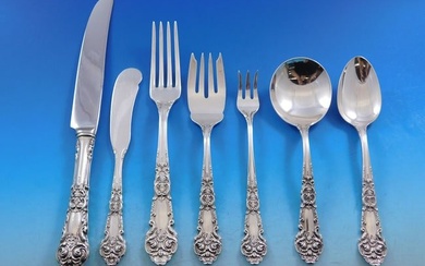French Renaissance by Reed & Barton Sterling Silver Flatware Set Service 139 pcs