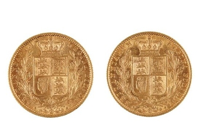 G.B - Two gold sovereigns