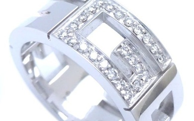 GUCCI multiple ring diamond #11 K18WG white gold 199574