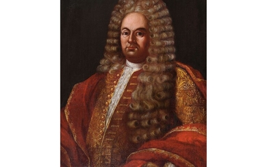 Georg Friedrich Händel Halle an der Saale 1685 - 1759 Londres "Portrait du célèbre compositeur...