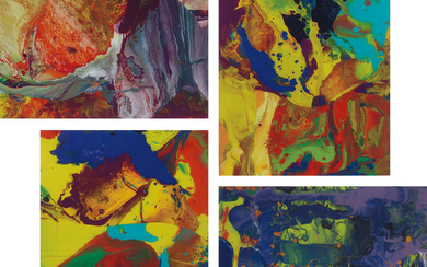 Gerhard Richter, Ifrit (P8); Bagdad (P9); Bagdad (P10); and Aladin (P11)