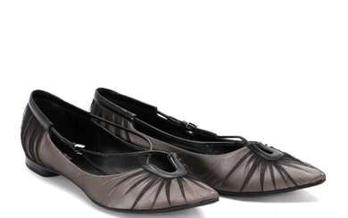 NOT SOLD. Giorgio Armani: A pair of flats with black mesh, pointed toes and black leather inside. Size 39. – Bruun Rasmussen Auctioneers of Fine Art