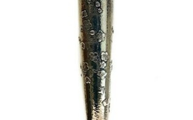 Gorham Sterling Silver Hand Hammered Trumpet Vase