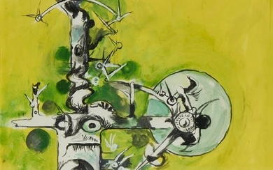Graham Sutherland, Thorn Tree with Sun, 1972-3