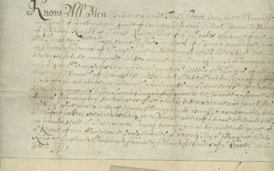 Great Britain George Villiers, Second Duke of Buckingham 1661 (17 Jan.) document signed "Buckin...