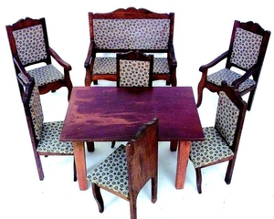 Group of nice wooden furniture including atable wi…
