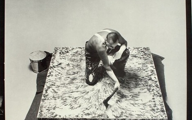 Günther Uecker (1930) - Entwicklung eines Kunstwerkes - Fotoumwandlung 1981