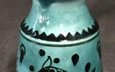 Hand Painted Ceramic Israeli Vase