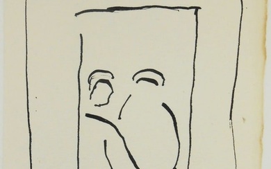 Henri Matisse* (1869-1954) Pen & Ink Sketch