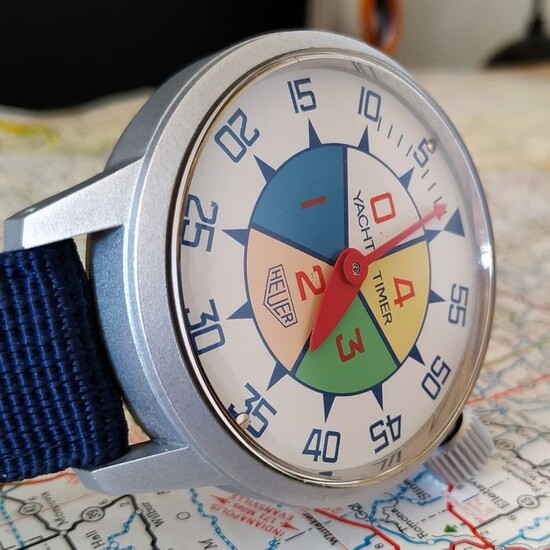 Heuer - Regatta Yachting Stopwatch Timer - Ref. 503.512 - N.O.S. - Unisex - 1970-1979