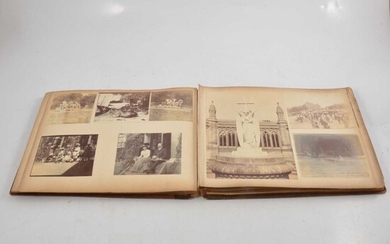 Indian topographical interest: Late 19th/ early 20th century photograph album