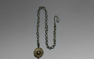Iron Age Celtic Silver Chain Necklace