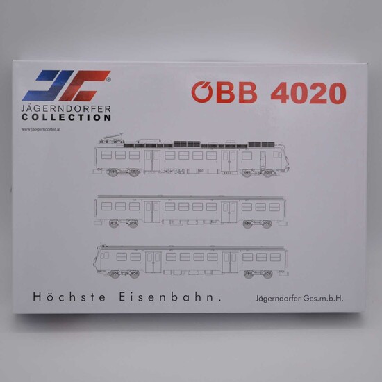Jagernorfer Collection HO gauge model locomotive set, ref 40930 OBB 4020 'High Eno edition'