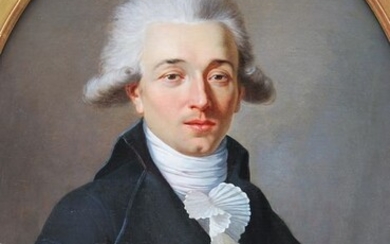 Jean-Jacques Le Barbier (1736-1826) - Portrait d'homme