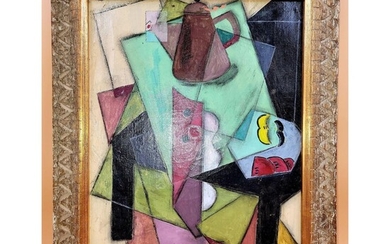 Jean Metzinger 1883-1956 Oil On Canvas Painting