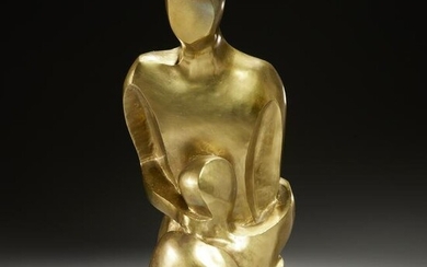 Joana Drummond, Modernist bronze, 1984