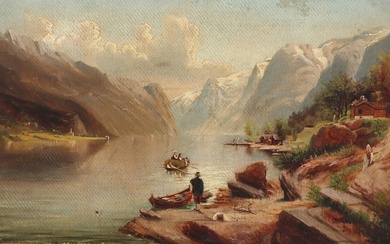 Johan Frederik Eckersberg (b. Drammen 1822, d. Sandvika 1870)