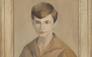 Josephine Crawford (American/Louisiana, 1878-1952) , "Charles Henderson, the Artist's Nephew", oil