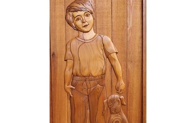 Judy Gale Roberts Intarsia Wood Inlaid Art 1985