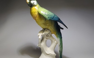 Karl Ens Volkstedt - Parrot - Porcelain