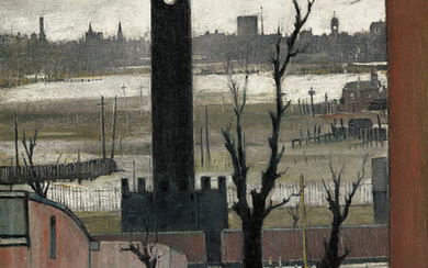 LAURENCE STEPHEN LOWRY, R.A. (1887-1976) The Clock Tower