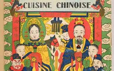 LECOURT, Henri La cuisine chinoise. Pékin [A. Nachbaur] 1925 In-8° (qqs rouss. normales sauf de...